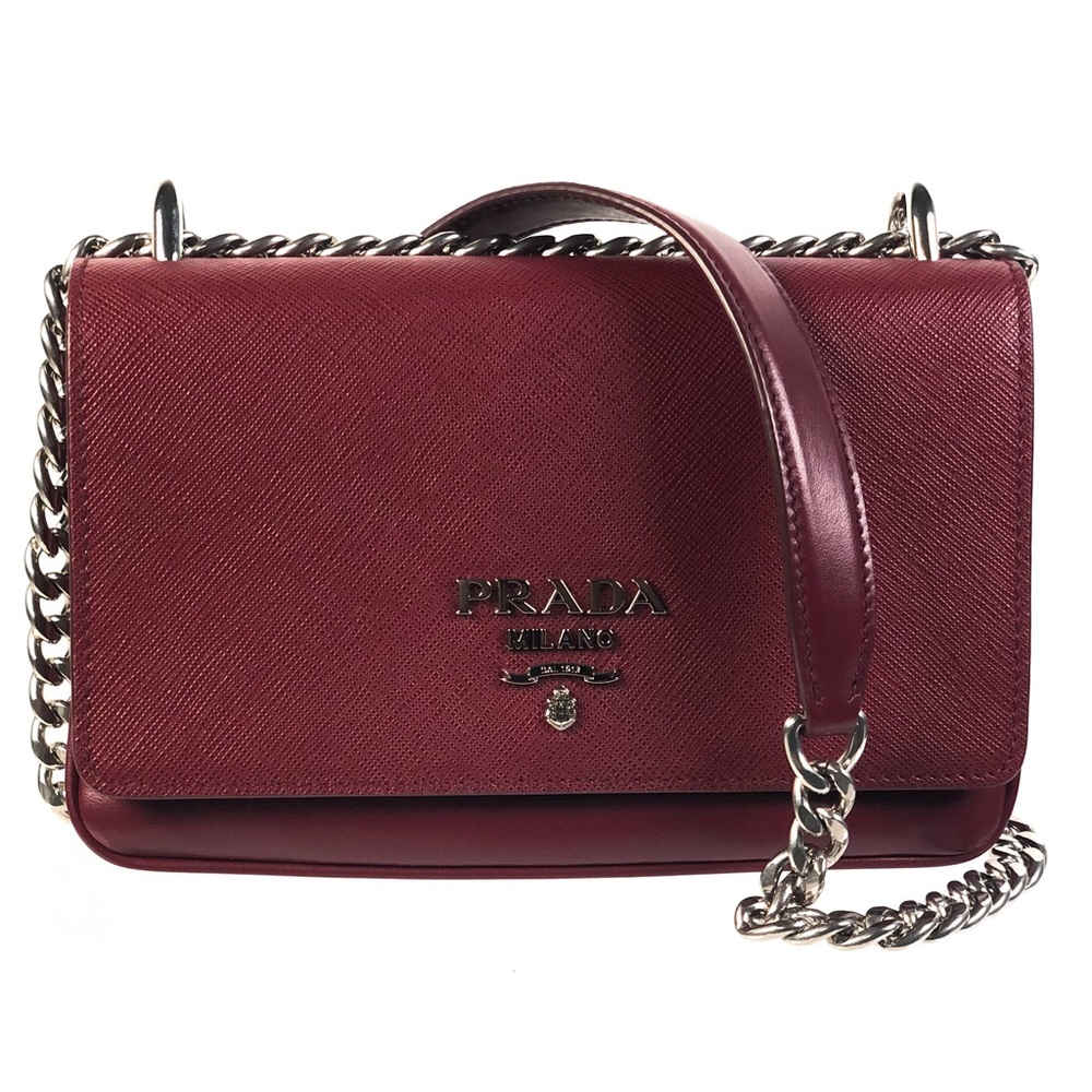 NEW PRADA Saffiano Leather Crossbody Bag